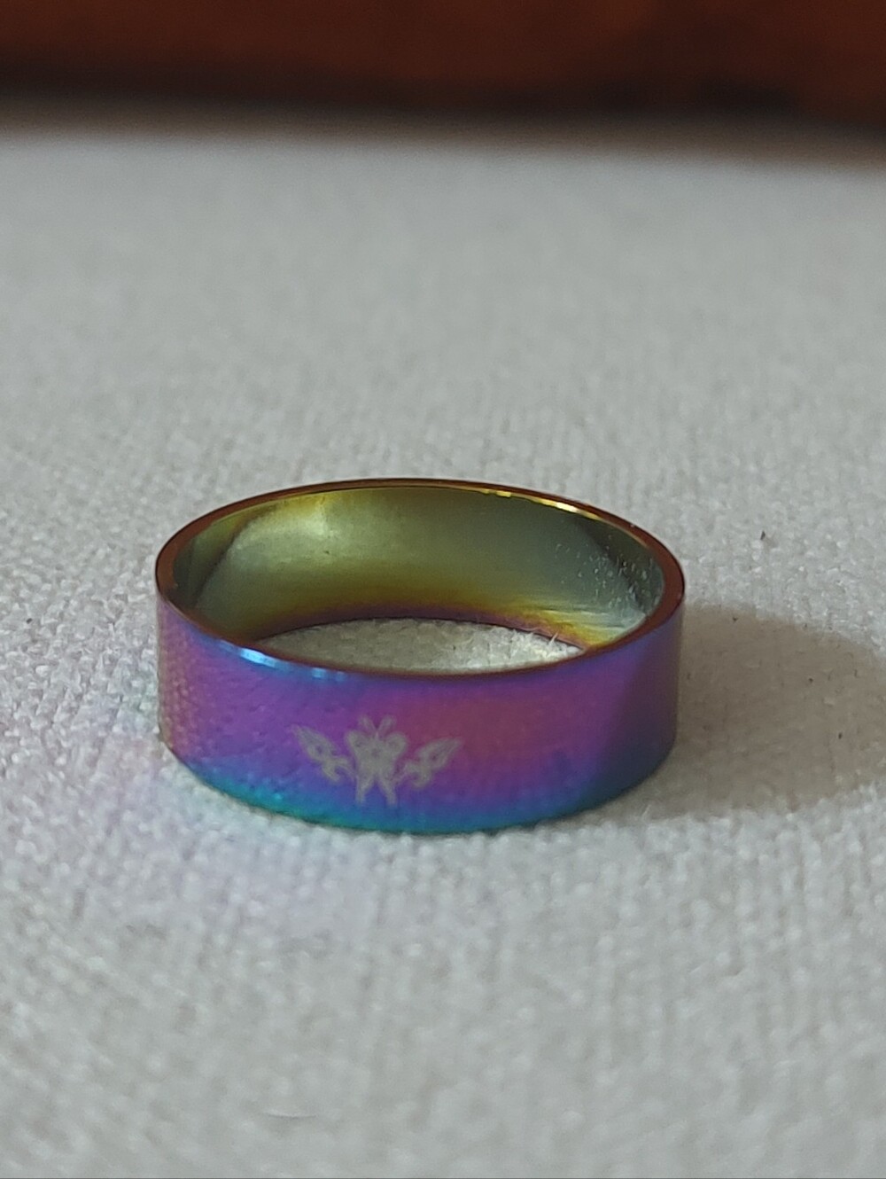 New Rainbow Stainless Steel Ring